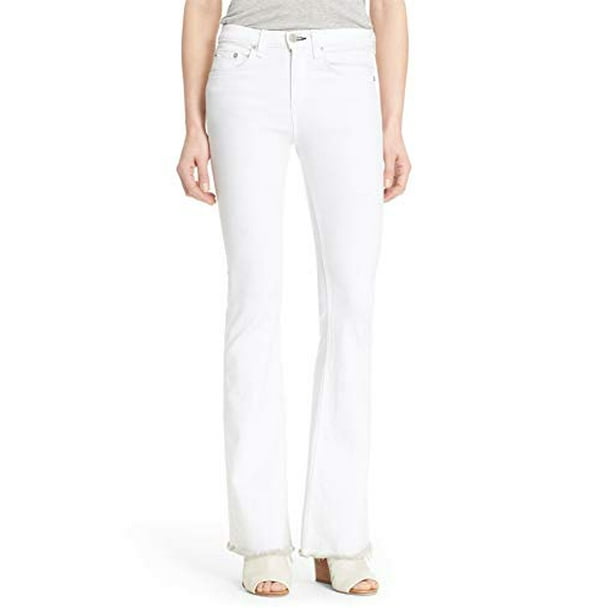 Rag & Bone Straight Leg Skinny Jean Bright White Size 25 Rag & Bone Straight Leg Skinny Jean Bright White Size 25